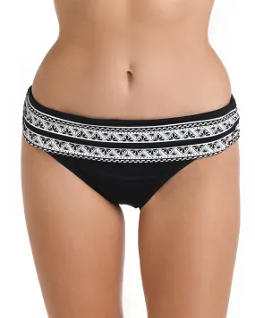 2024 La Blanca Shadow Floral Banded Hipster Bottom - Lb4cf95