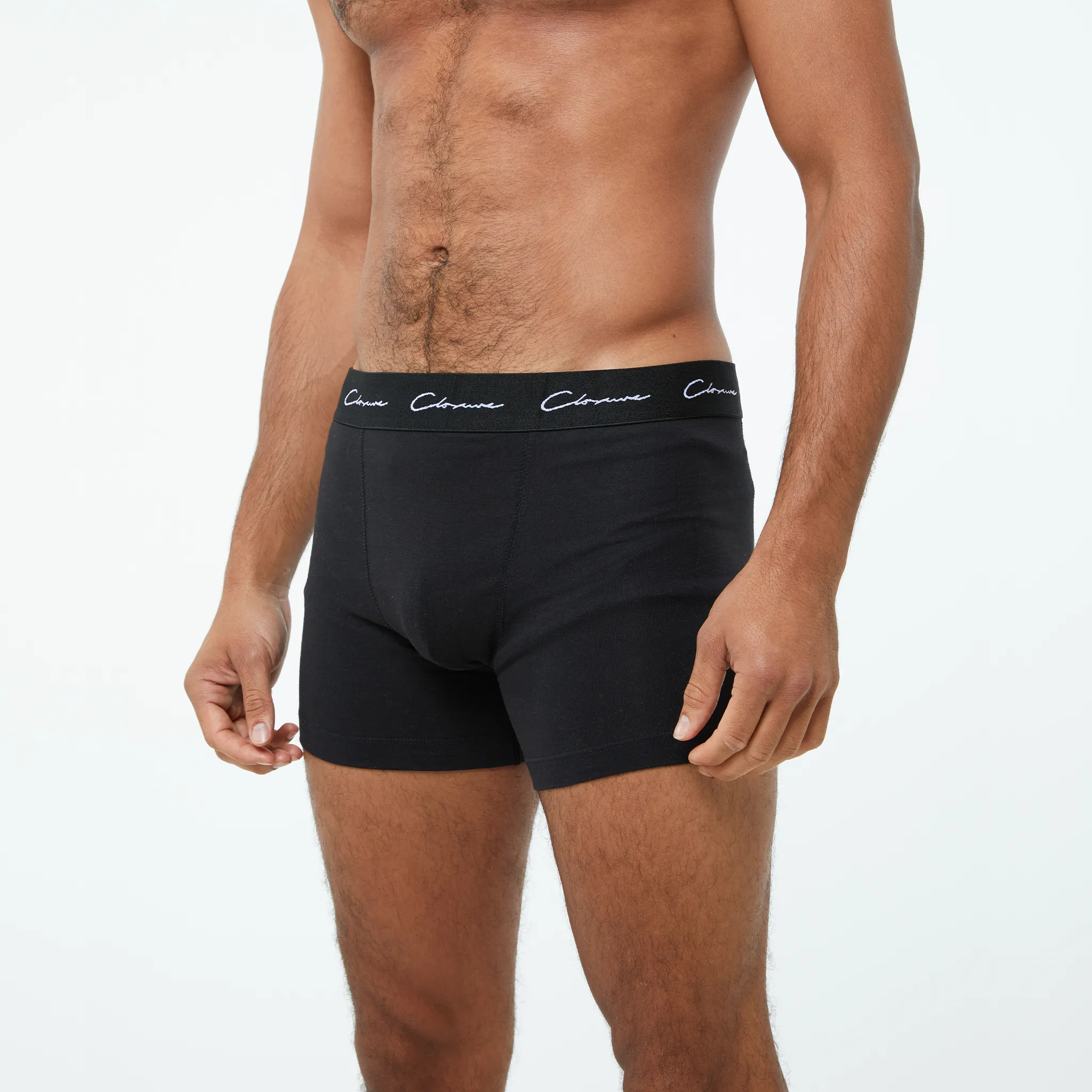 5-Pack Classic Signature Boxers | Black