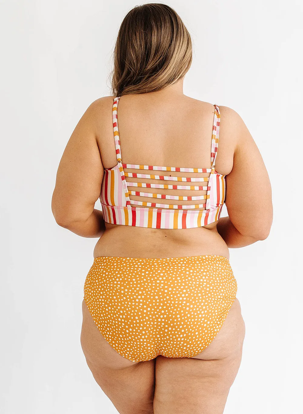 Apricot Dots Hipster Bottoms