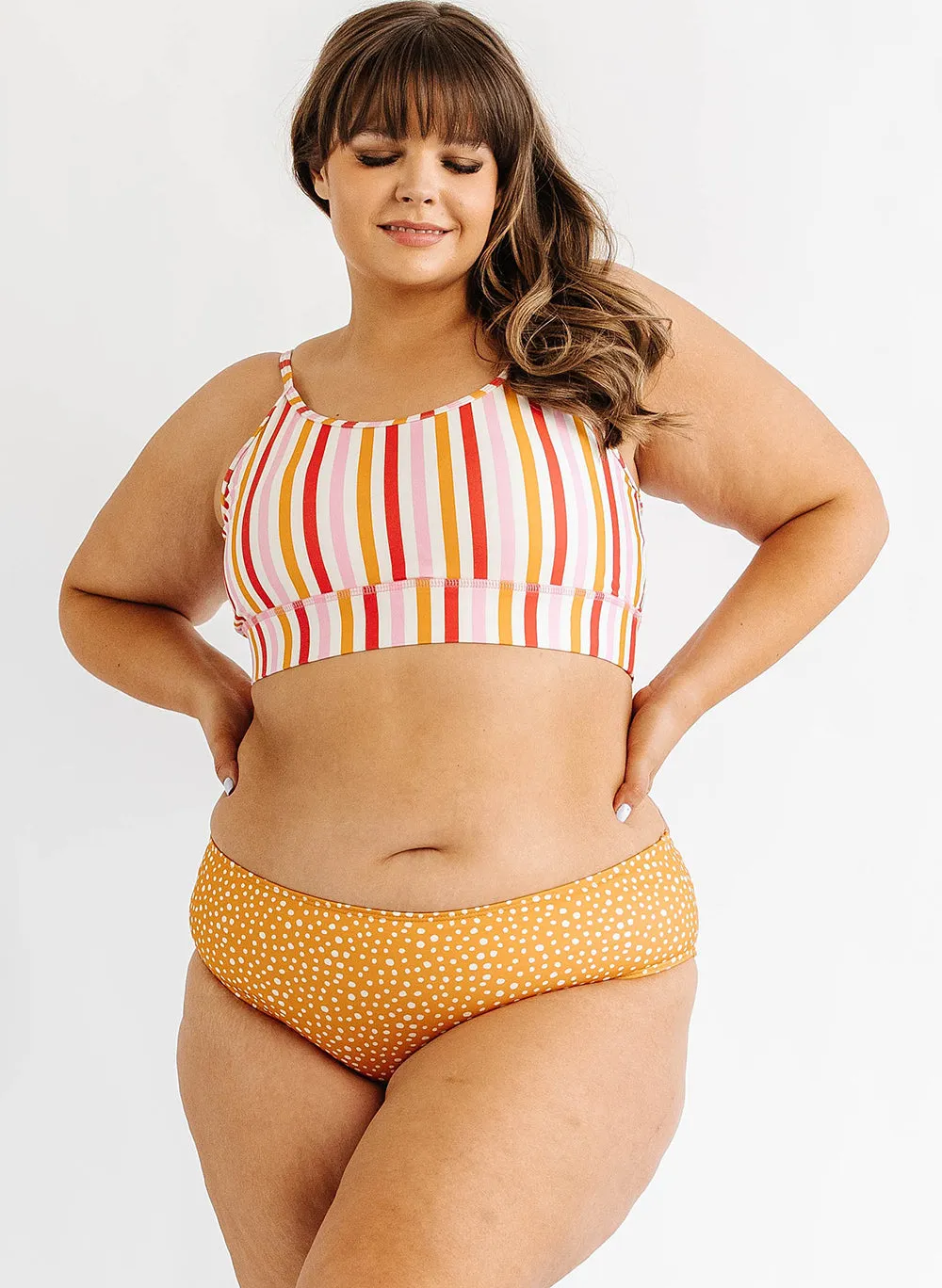 Apricot Dots Hipster Bottoms