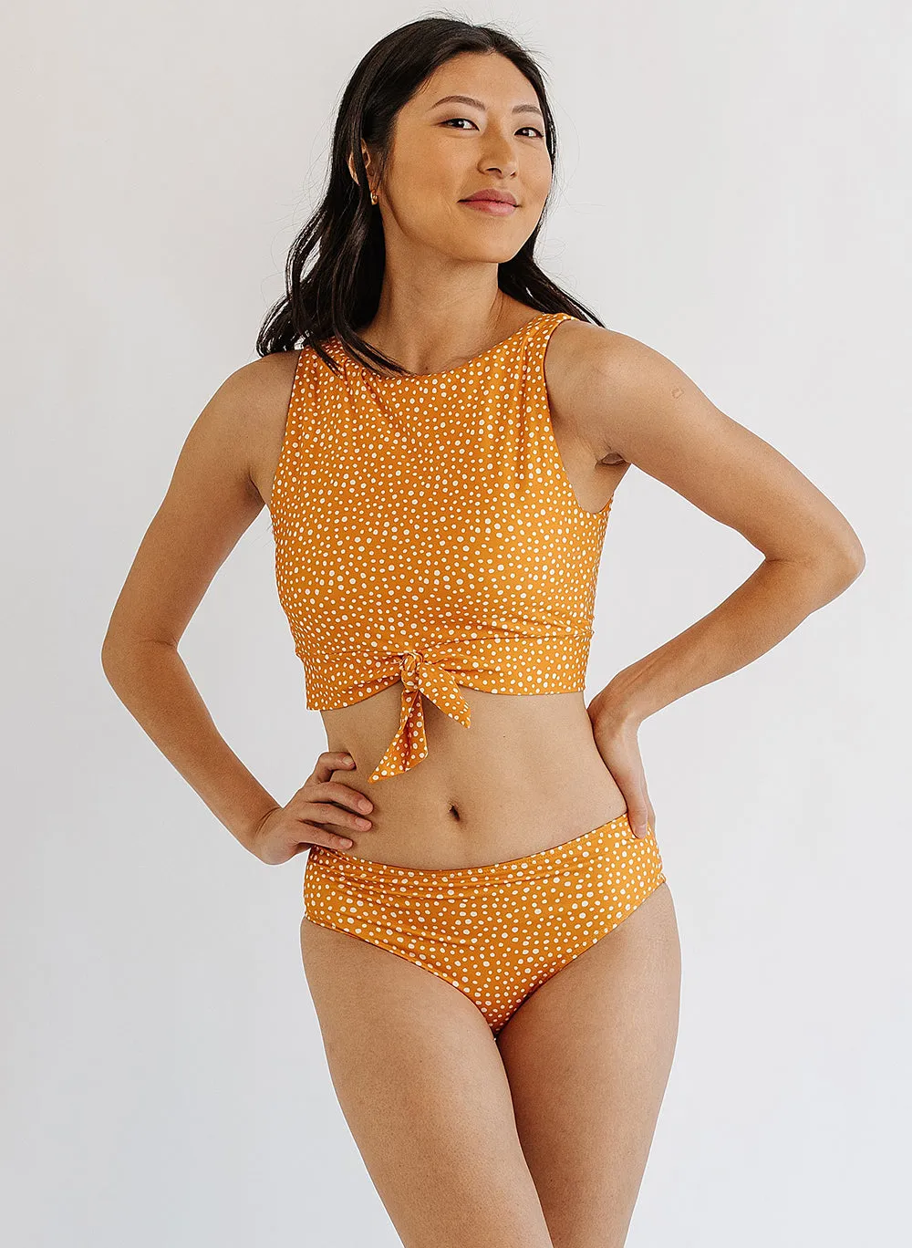 Apricot Dots Hipster Bottoms