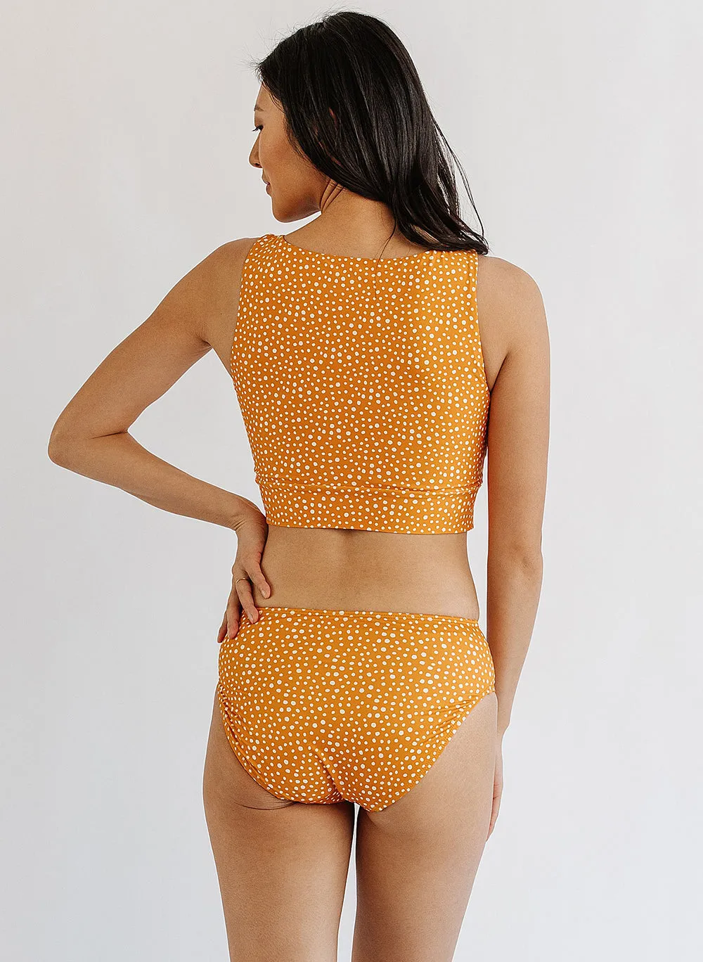 Apricot Dots Hipster Bottoms