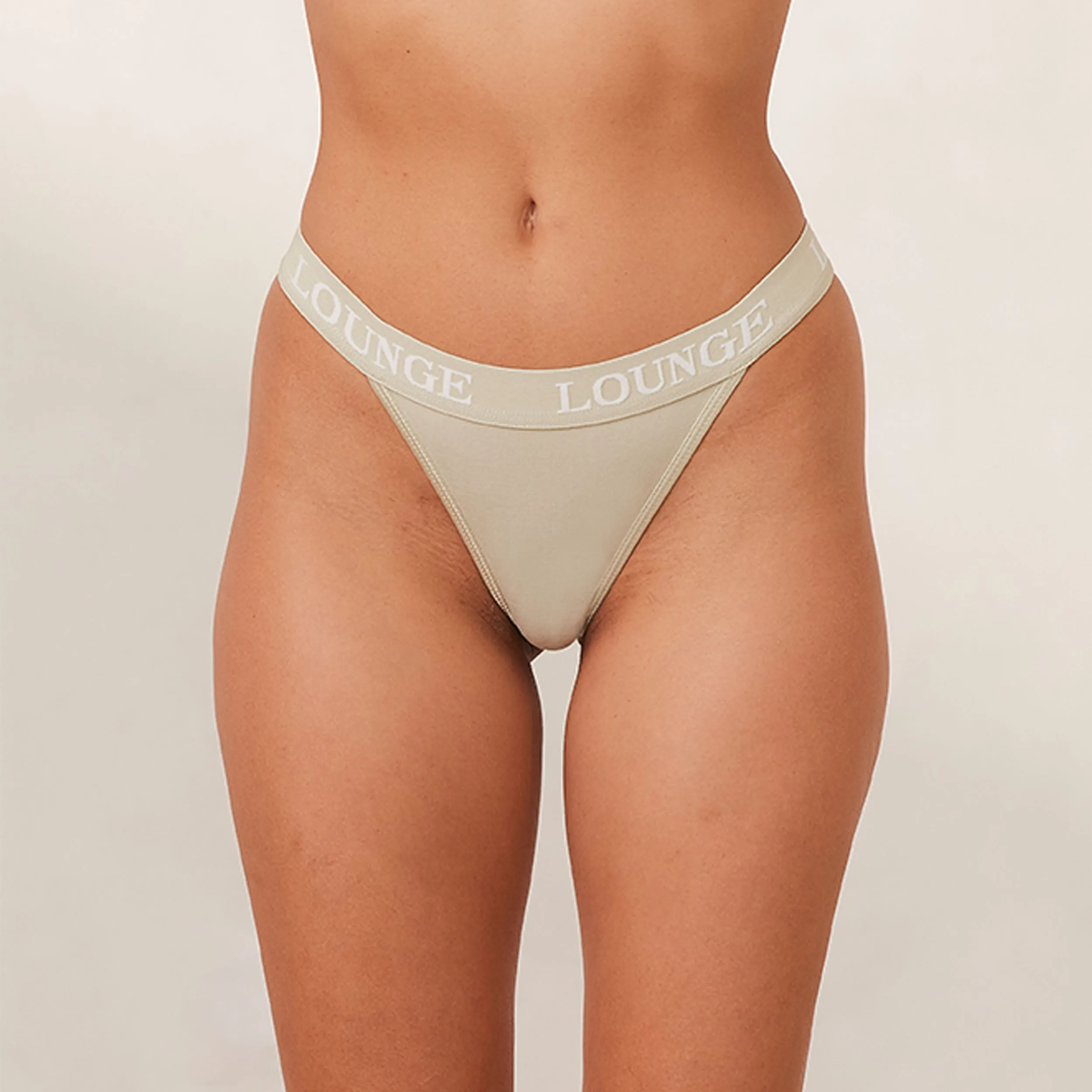 Bamboo Triangle Thong - Olive