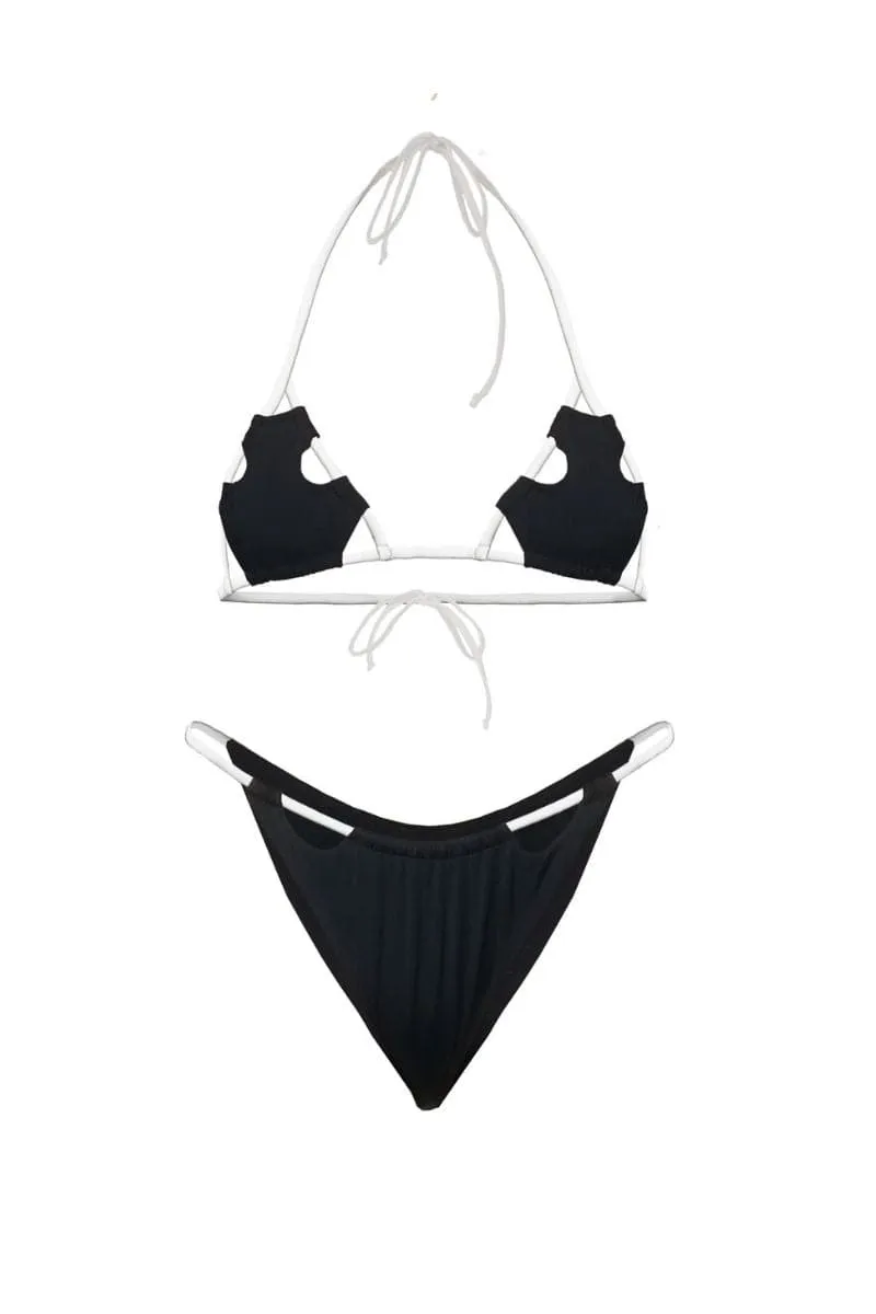 BLACK & WHITE KIARA BIKINI