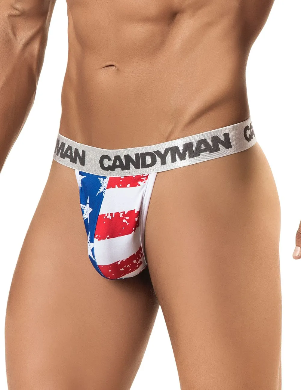 CandyMan Patriotic Thong