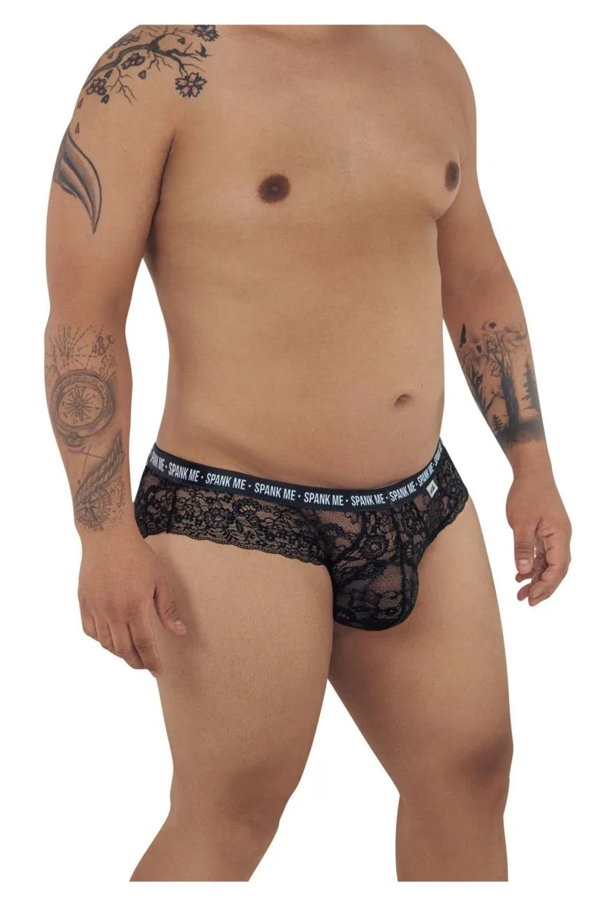 CandyMan Spank Me Lace Briefs