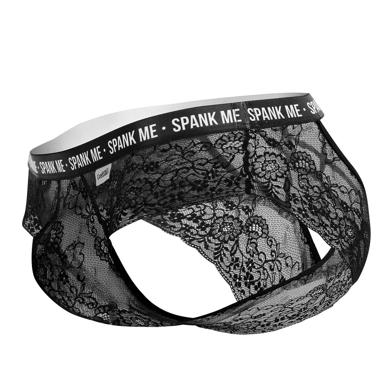 CandyMan Spank Me Lace Briefs