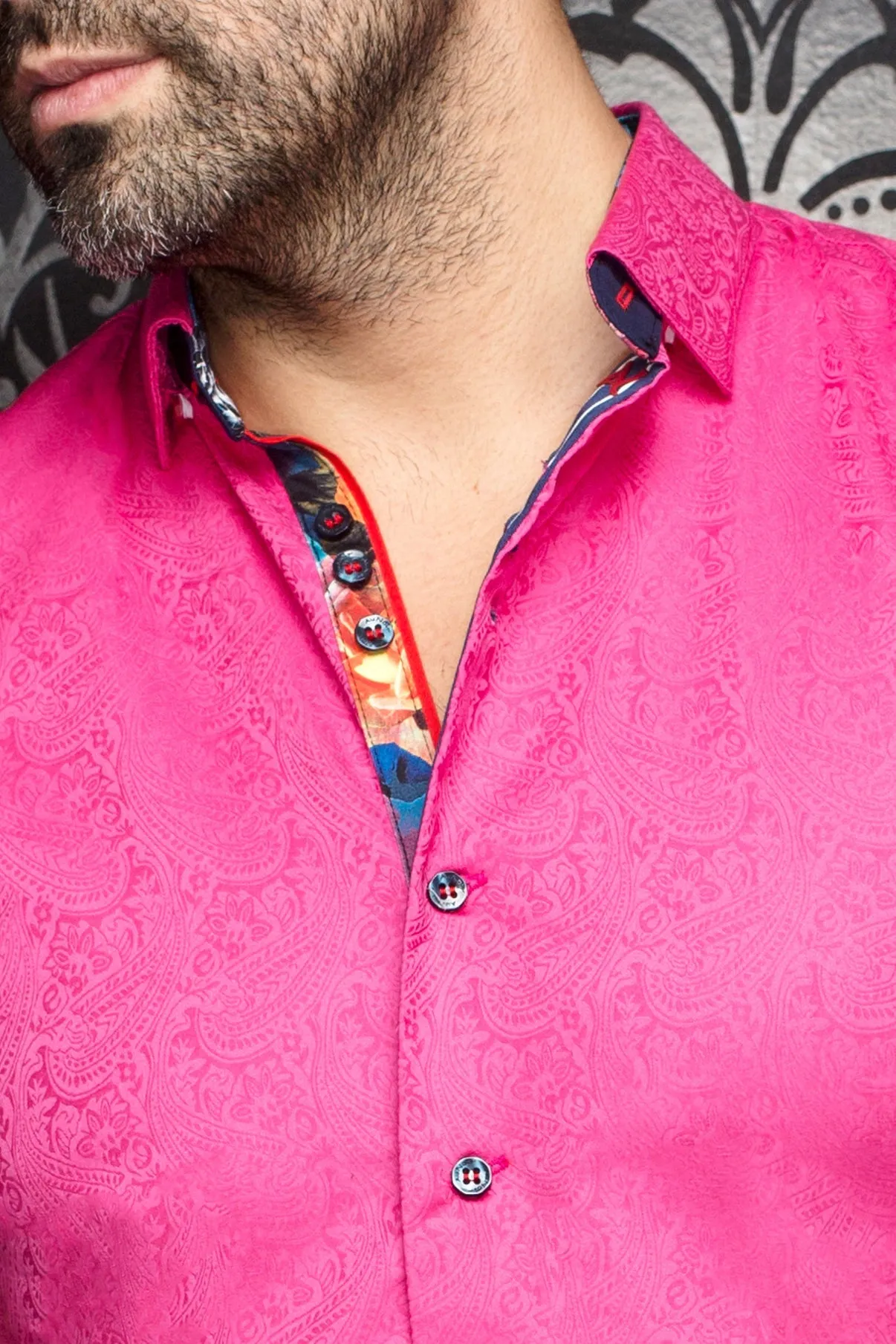 Chemise Au Noir | DONIZETTI(SS) Fuchsia