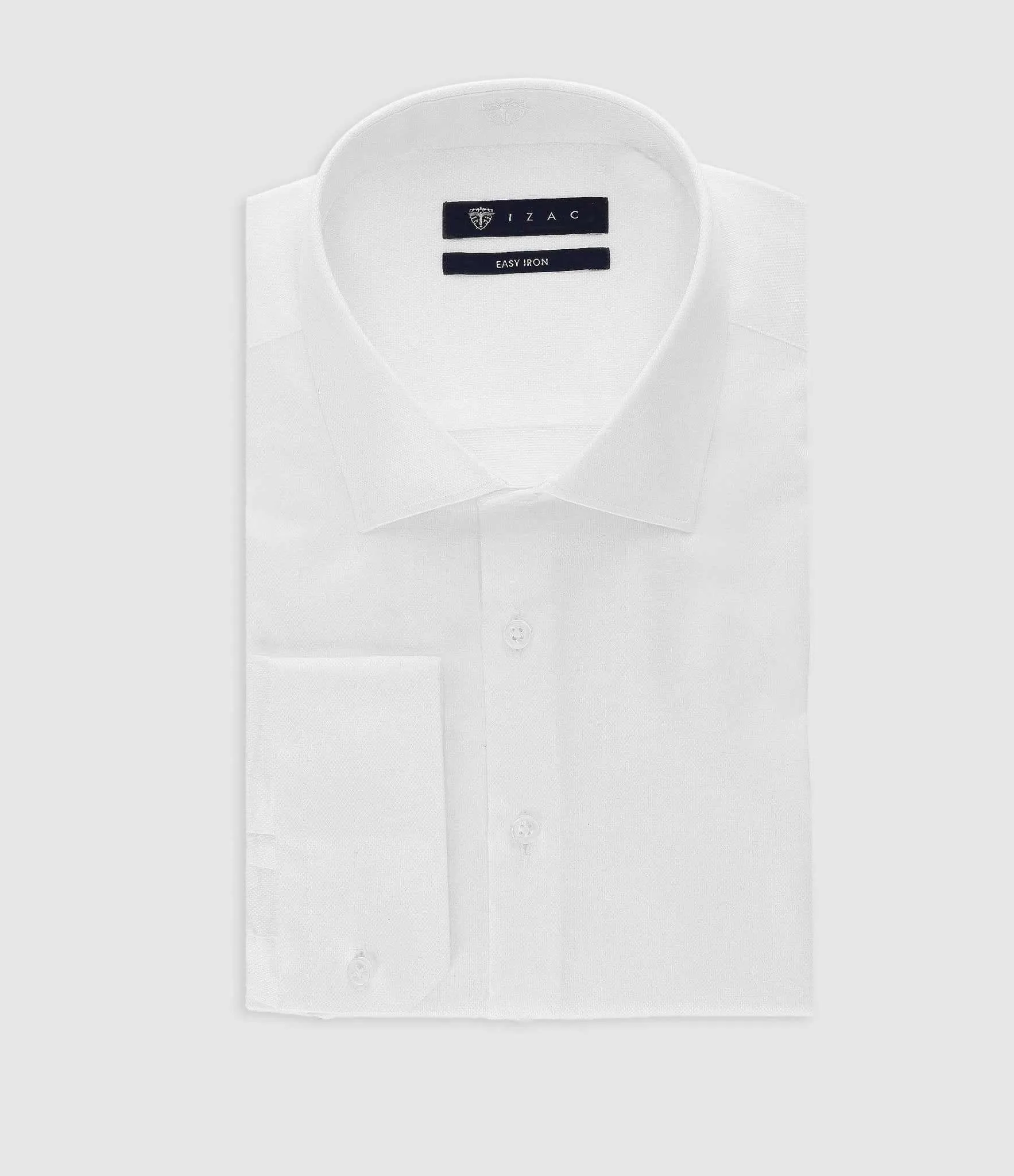 Chemise droite repassage facile blanche PASCAL