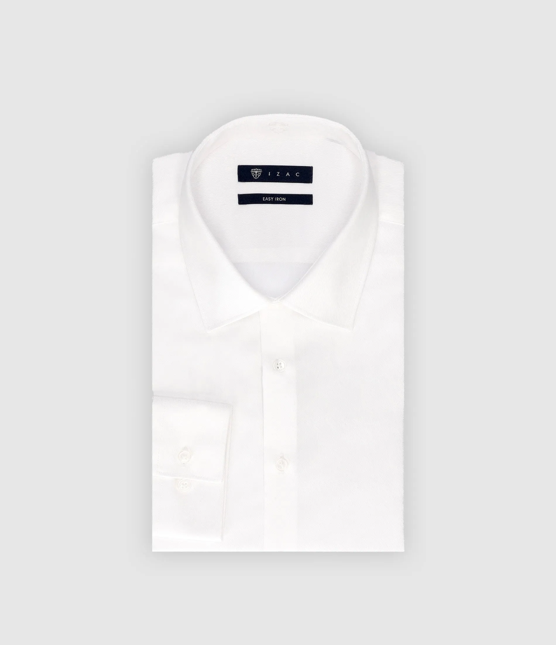 Chemise droite repassage facile blanche PASTY