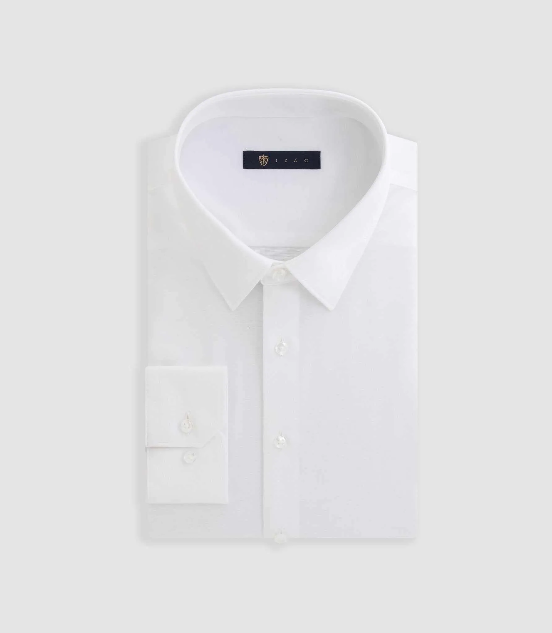 Chemise en jersey de coton blanc "Dylan"