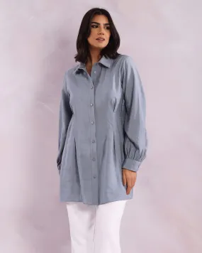 CHEMISE FLUIDE AVEC TAILLE AJUSTÉE