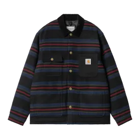 CHEMISE OREGON RAYÉ NOIR/CARHARTT WIP