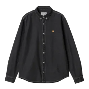 CHEMISE WELDON NOIR / CARHARTT WIP