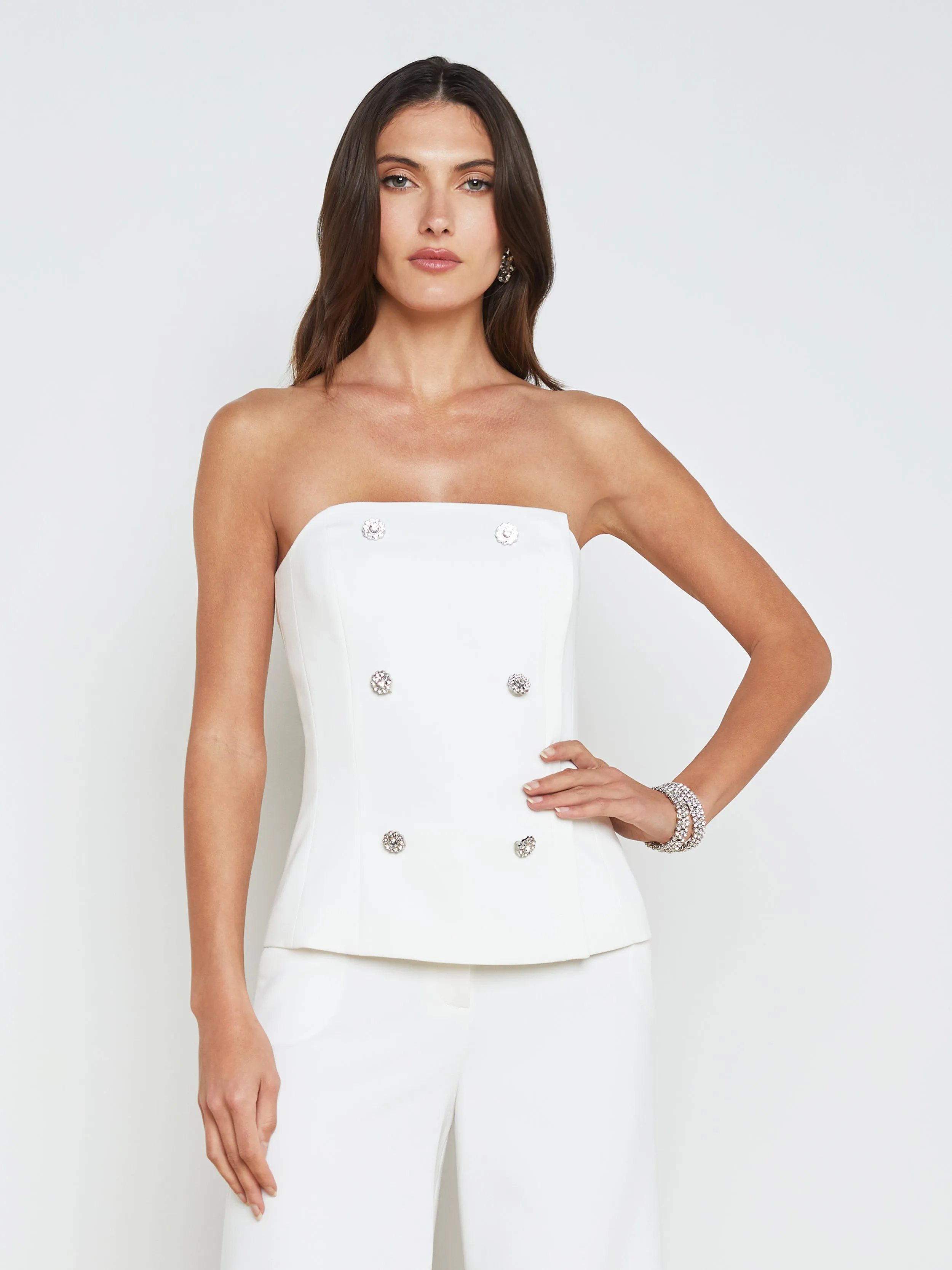 Fay Strapless Bustier