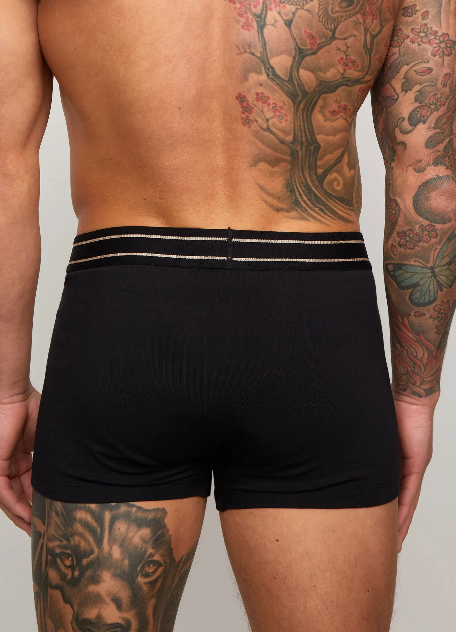 Gym King Boxers (3PK) - Black/Gold