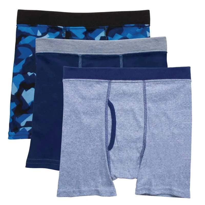 Hanes Boys 3 pack Boxer Briefs