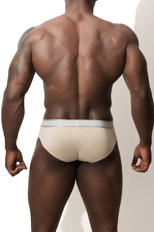 Heartbreaker Briefs W Bulge Pouch - Beige