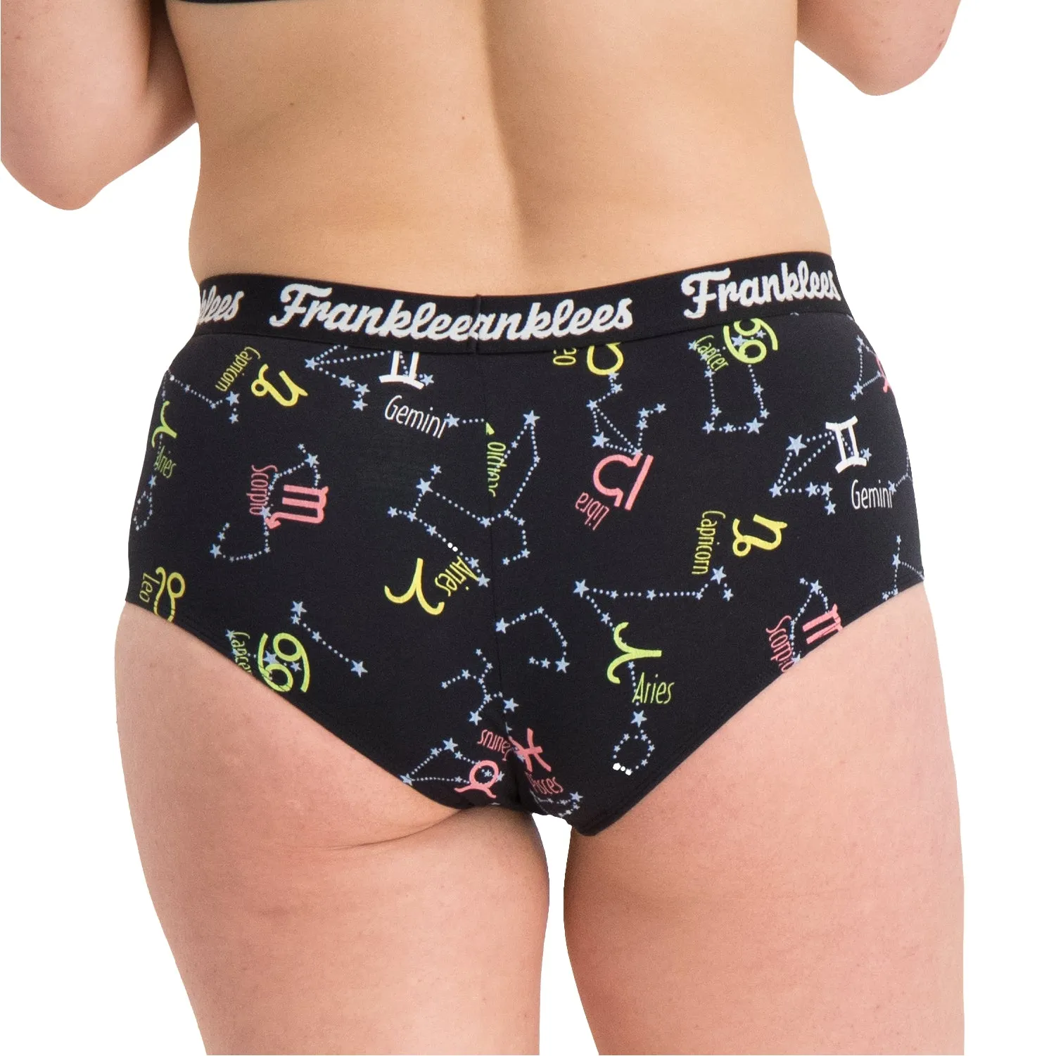 High Waisted Hipster | Soft Cotton | Zodiac