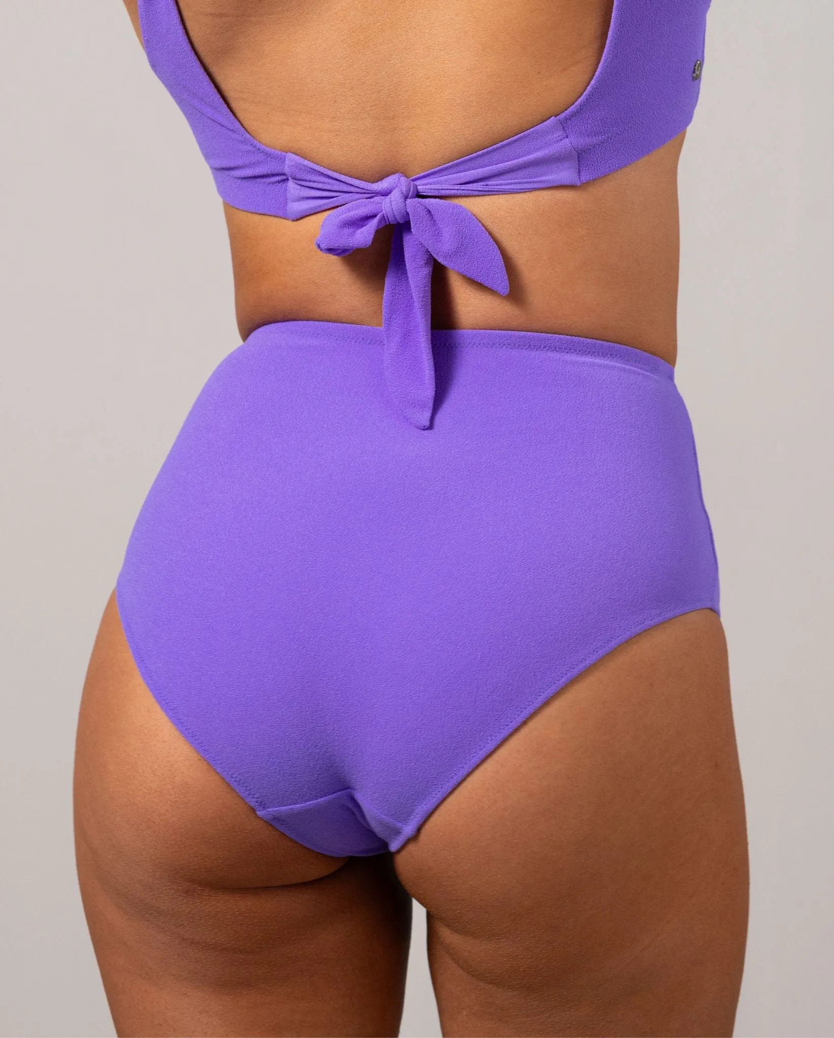 Highwaist Bikini Briefs Electric Lilac