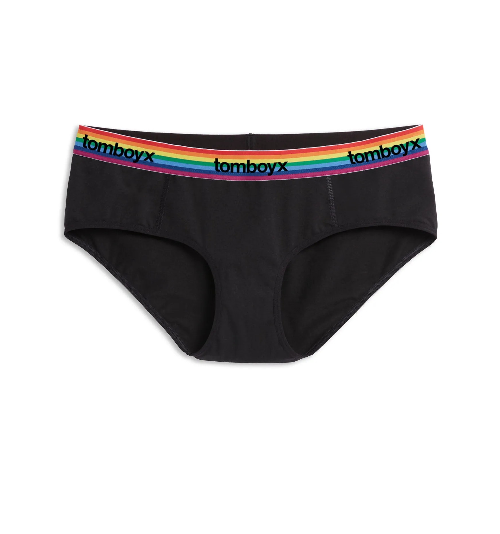 Hipster - Black Rainbow Logo