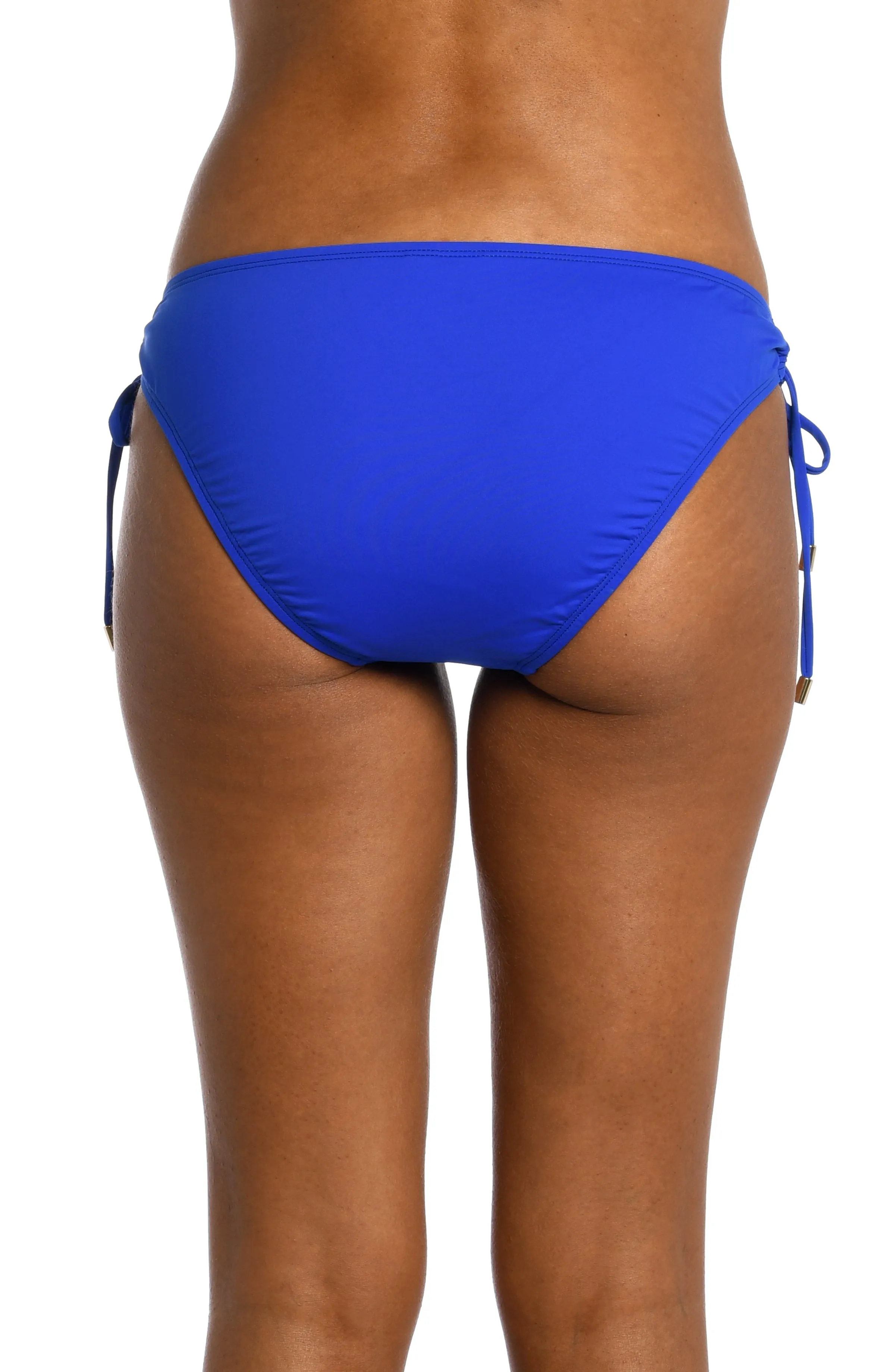 Island Goddess Side Tie Hipster Bottom - Sapphire