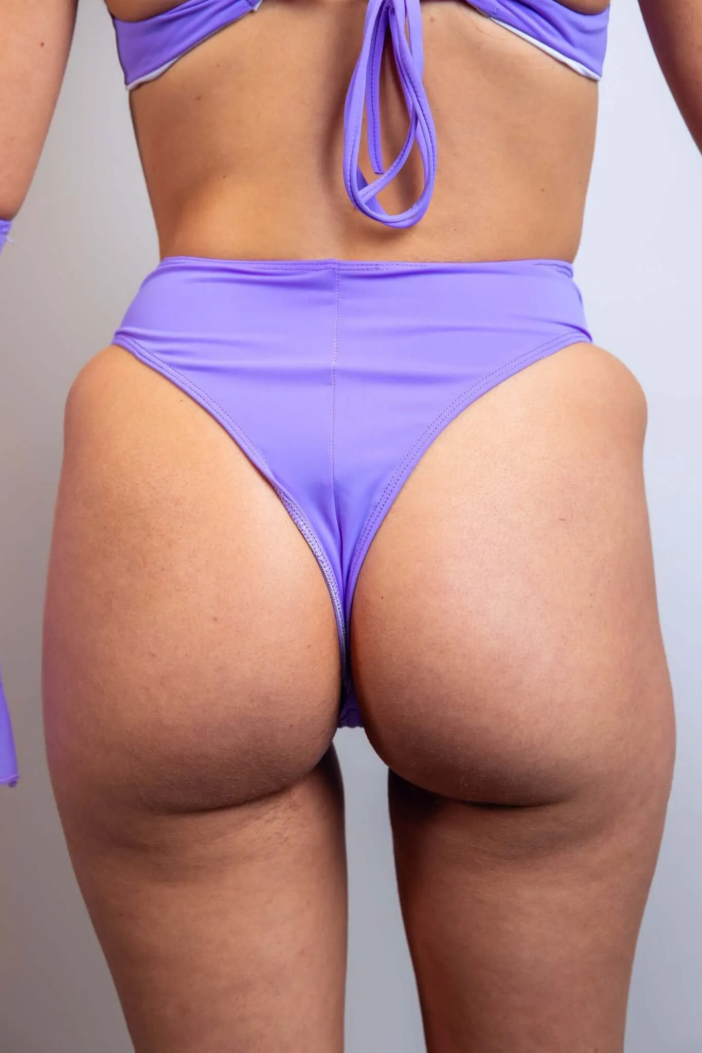 Lavender High Waisted Thong