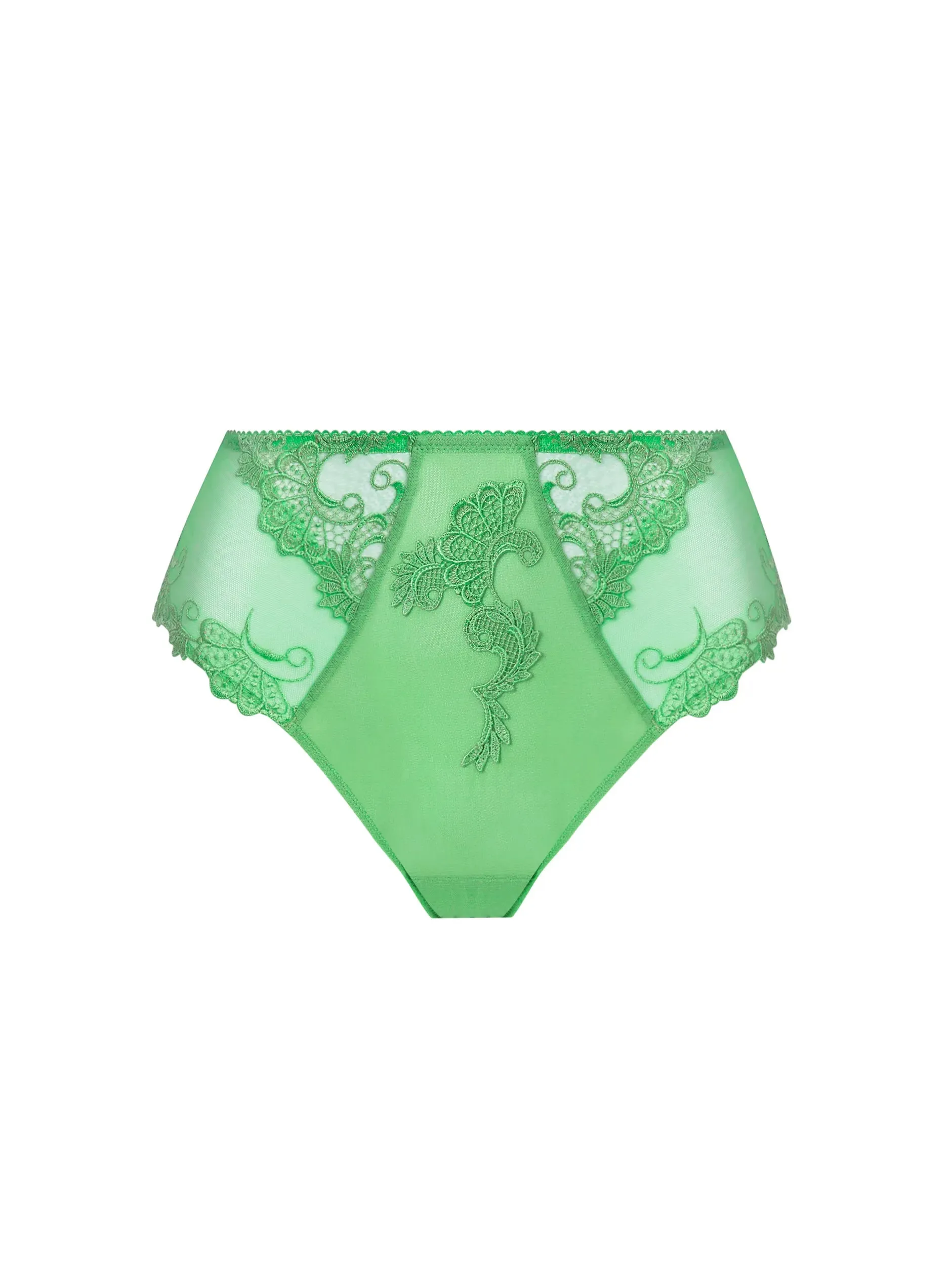 Lise Charmel High Briefs-Dressing Floral- Green