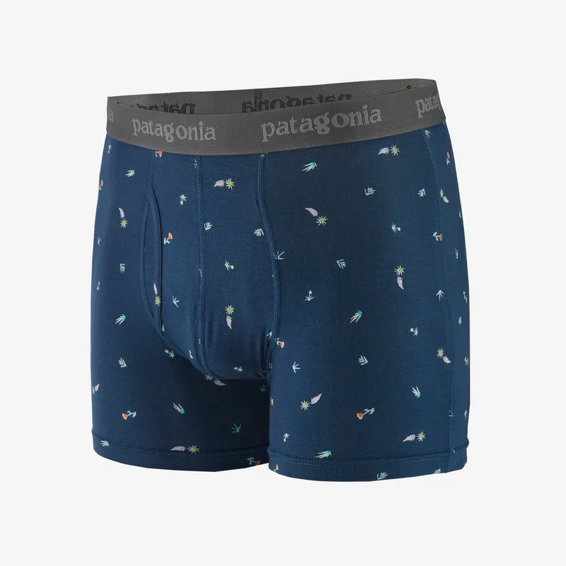 Men's Patagonia | Essential Boxers 3" - River Walk | Tidepool Blue