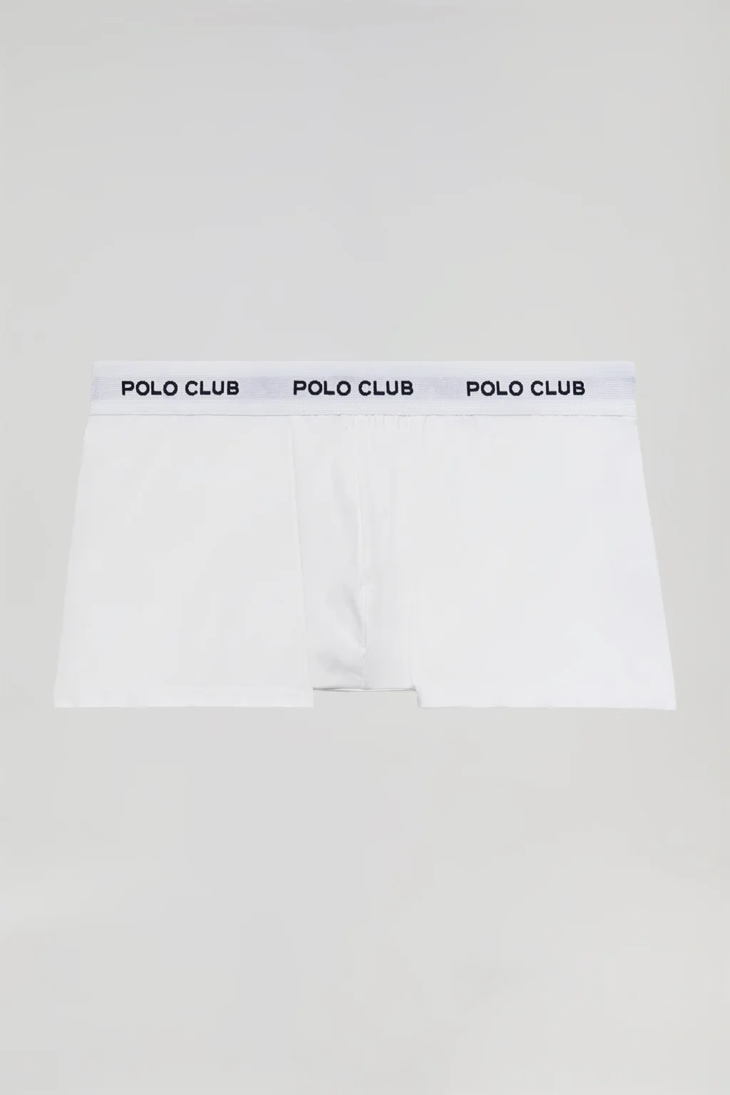 Pack de tres boxers negro,gris y blanco con logotipo Polo Club