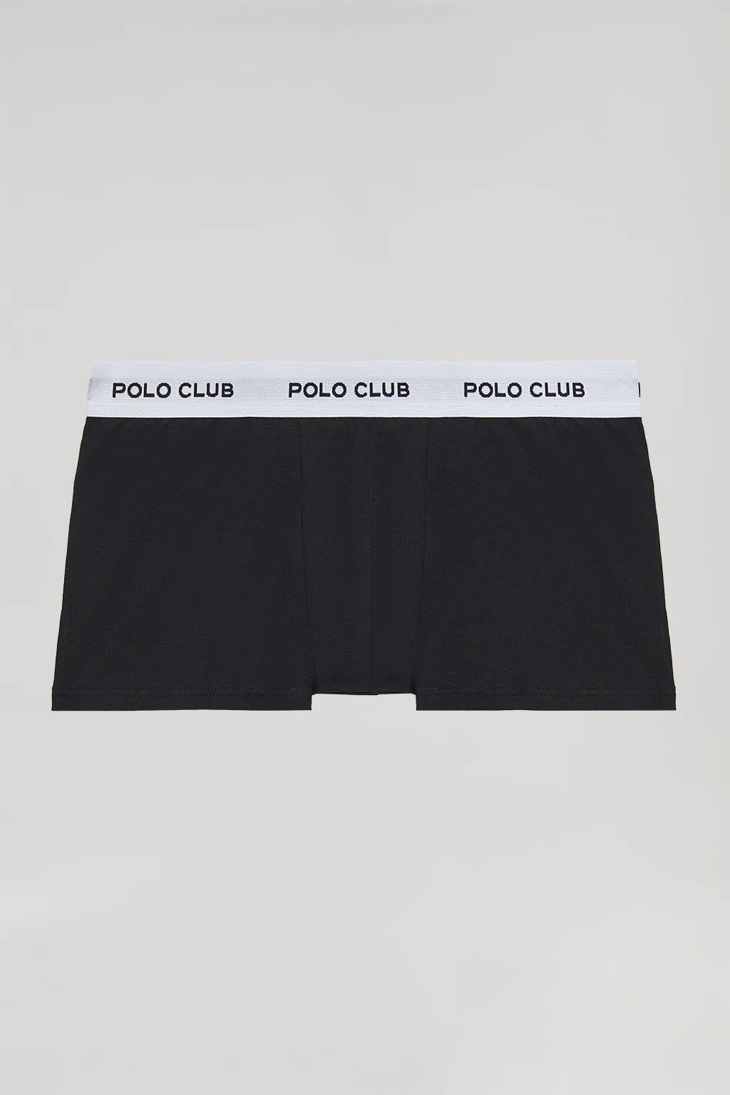 Pack de tres boxers negro,gris y blanco con logotipo Polo Club