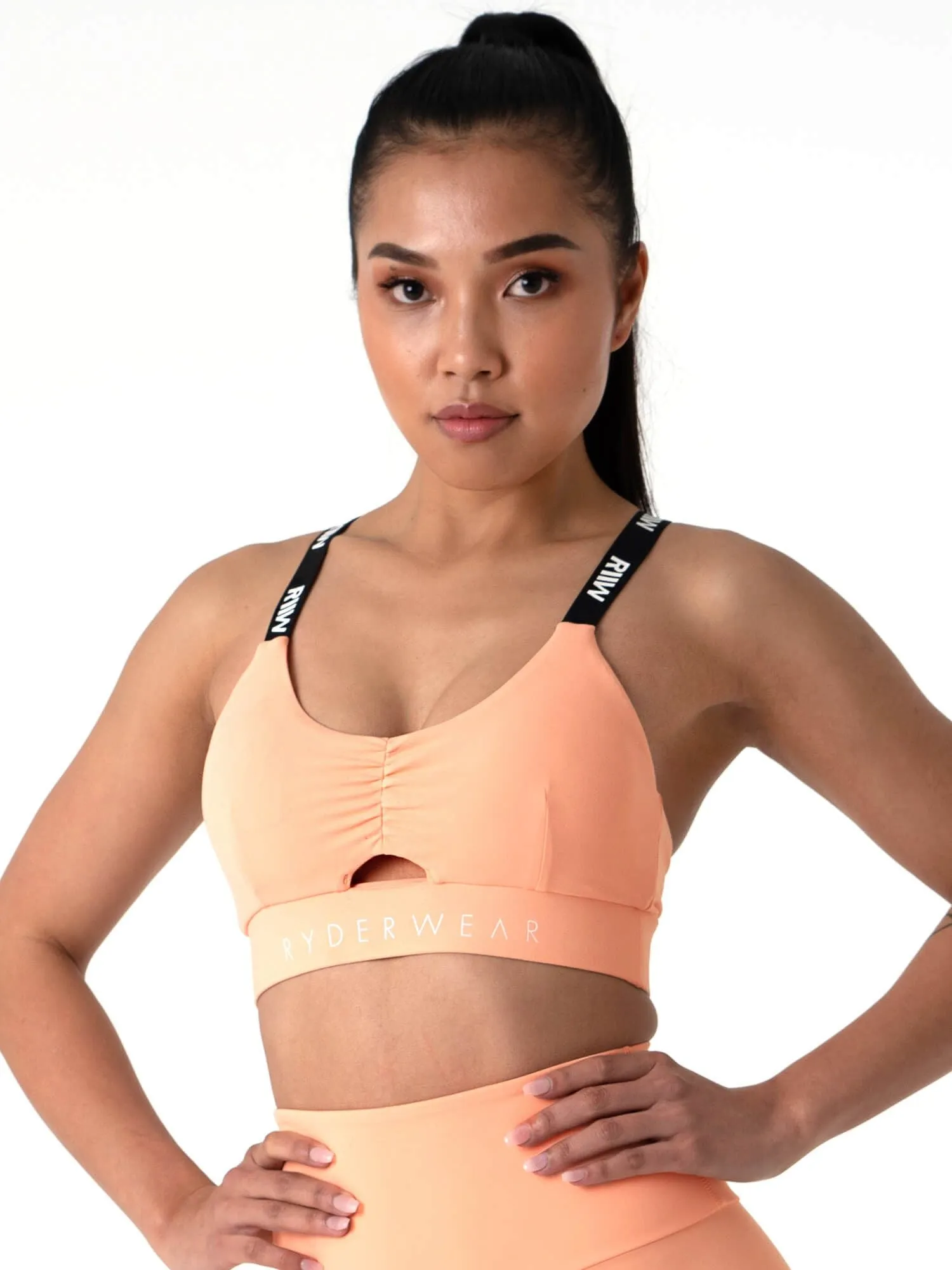 Pastels Scrunch Bra -Lemon