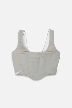 Rework Nike Sweatshirt Bustier - M