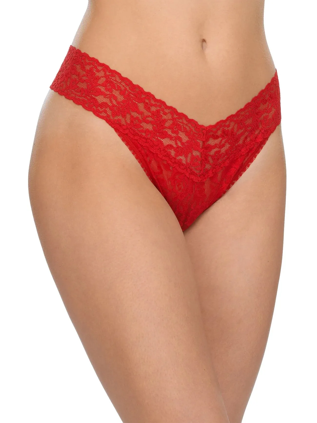 Signature Lace Original Rise Thong