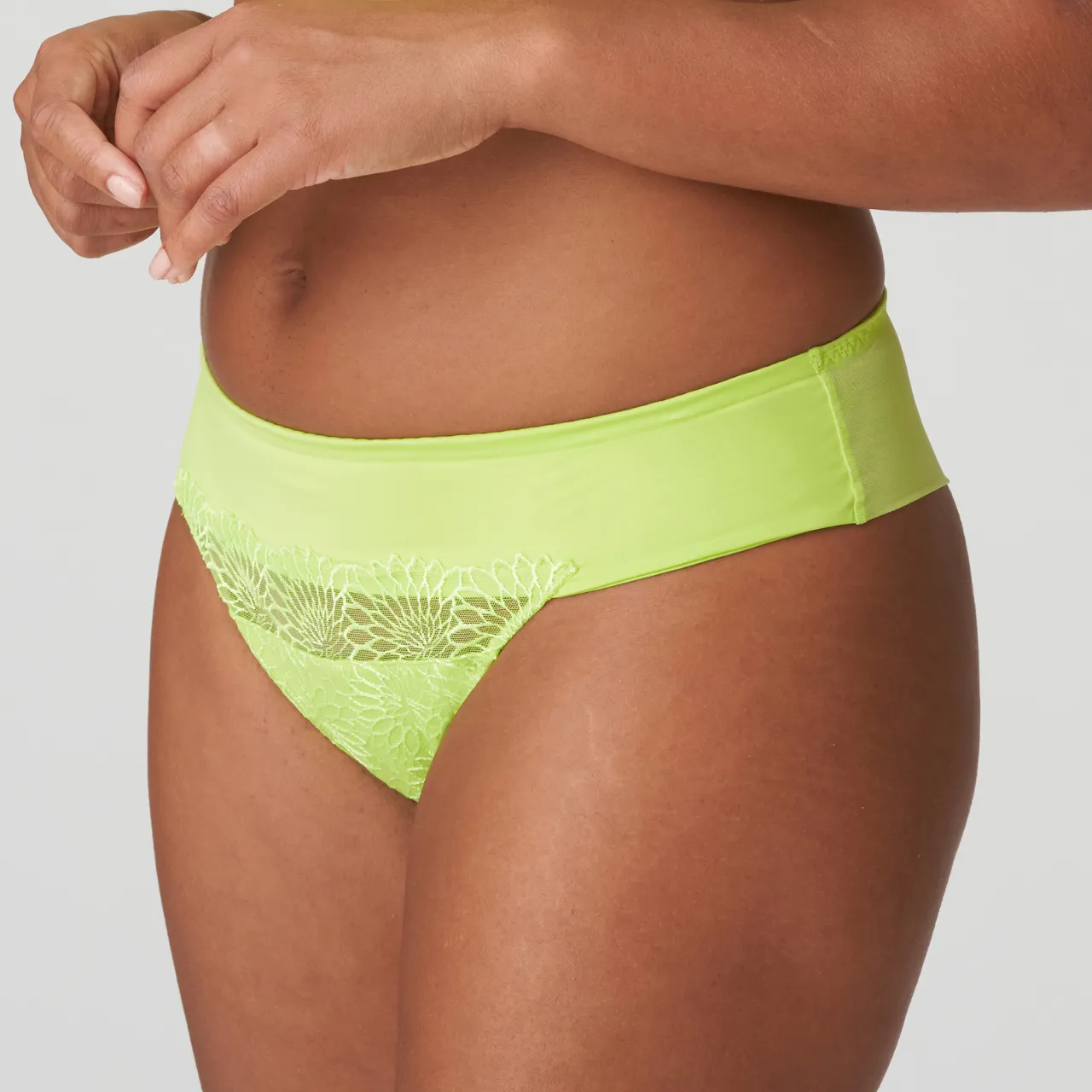 Sophora Thong in Lime Crush