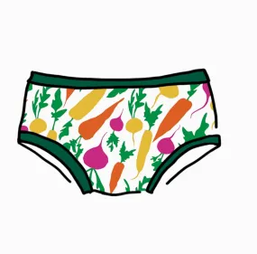 Thunderpants panties, Hipster Root Veggies print