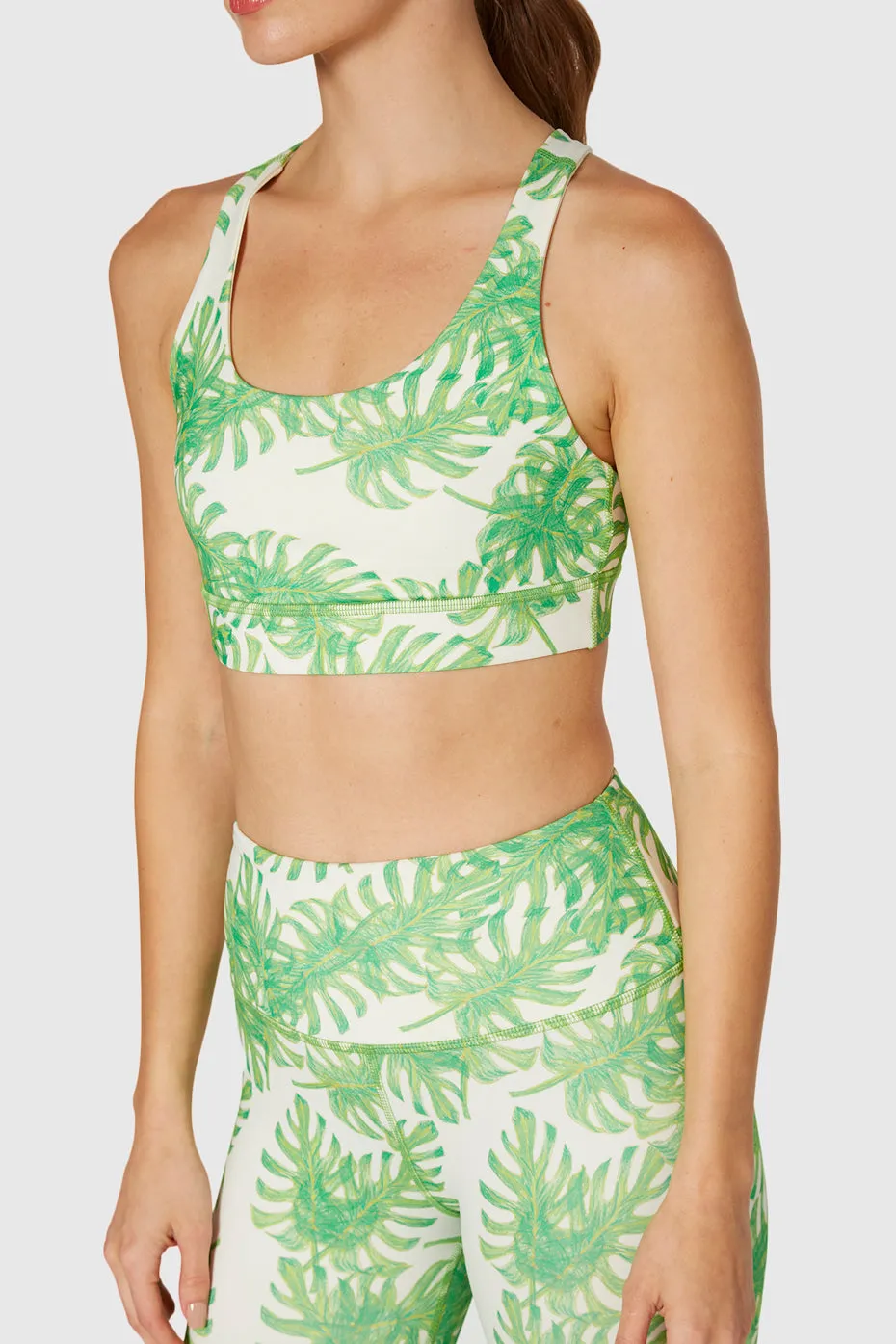 Tropical Leaf Bra