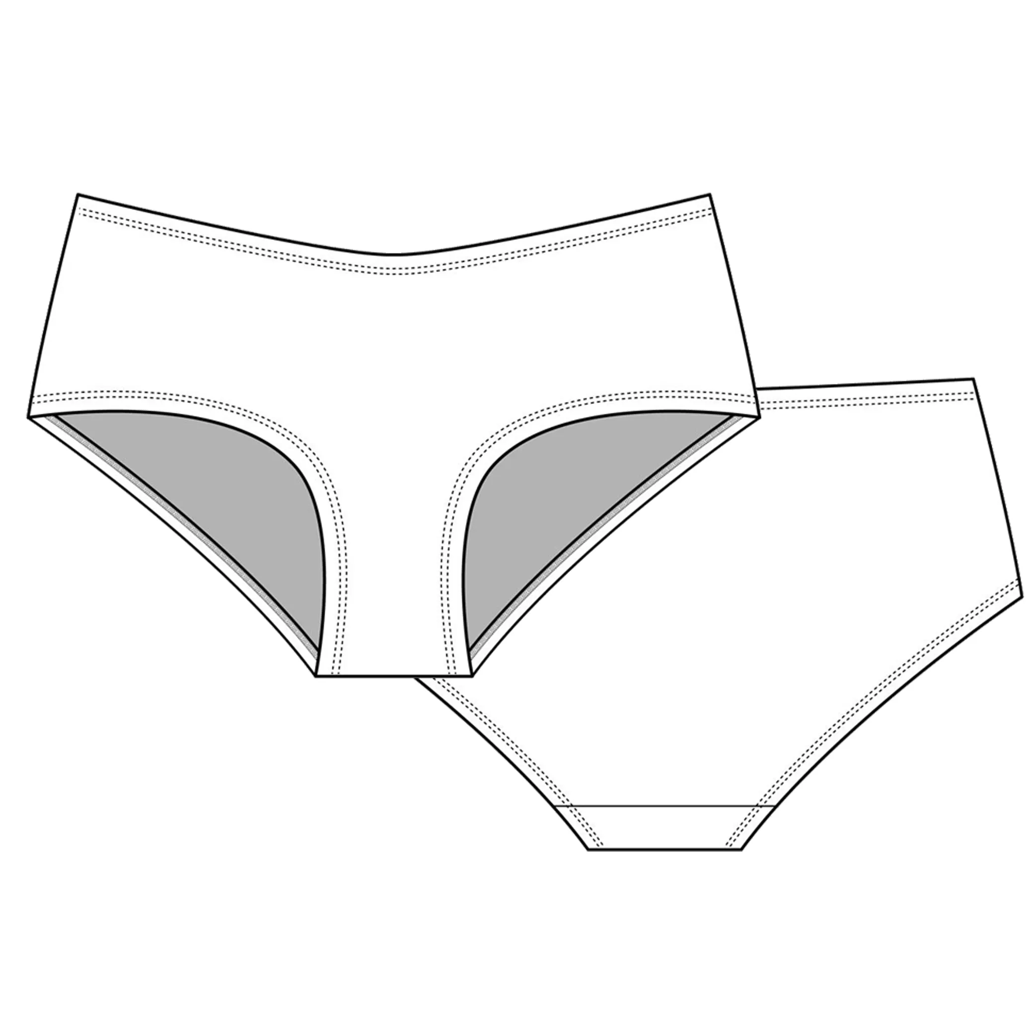 Tulip Organic Cotton Hipster Panty