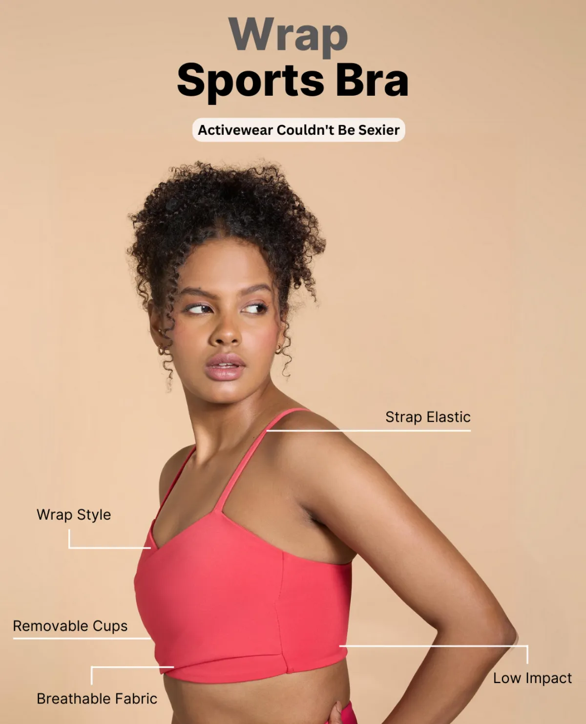 Twist Training Sports Bra