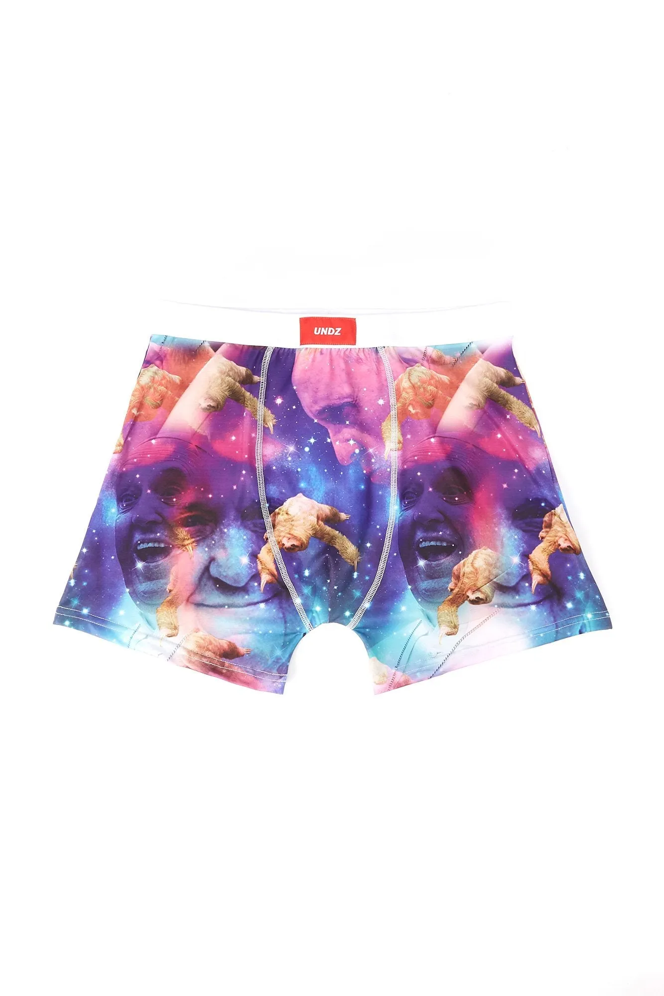 UNDZ Guys Pope and Sloth Print Boxers