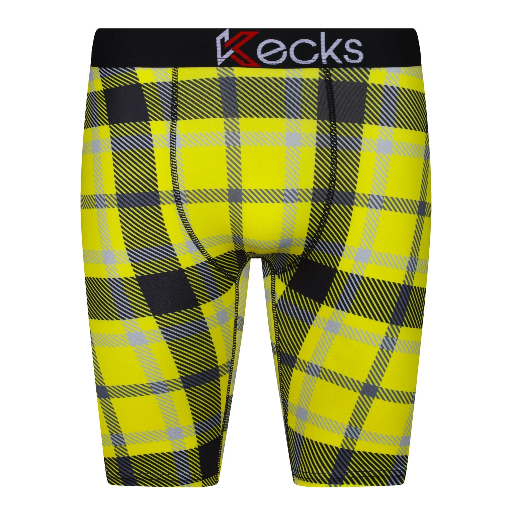 Yellow Tartan Boys Boxers