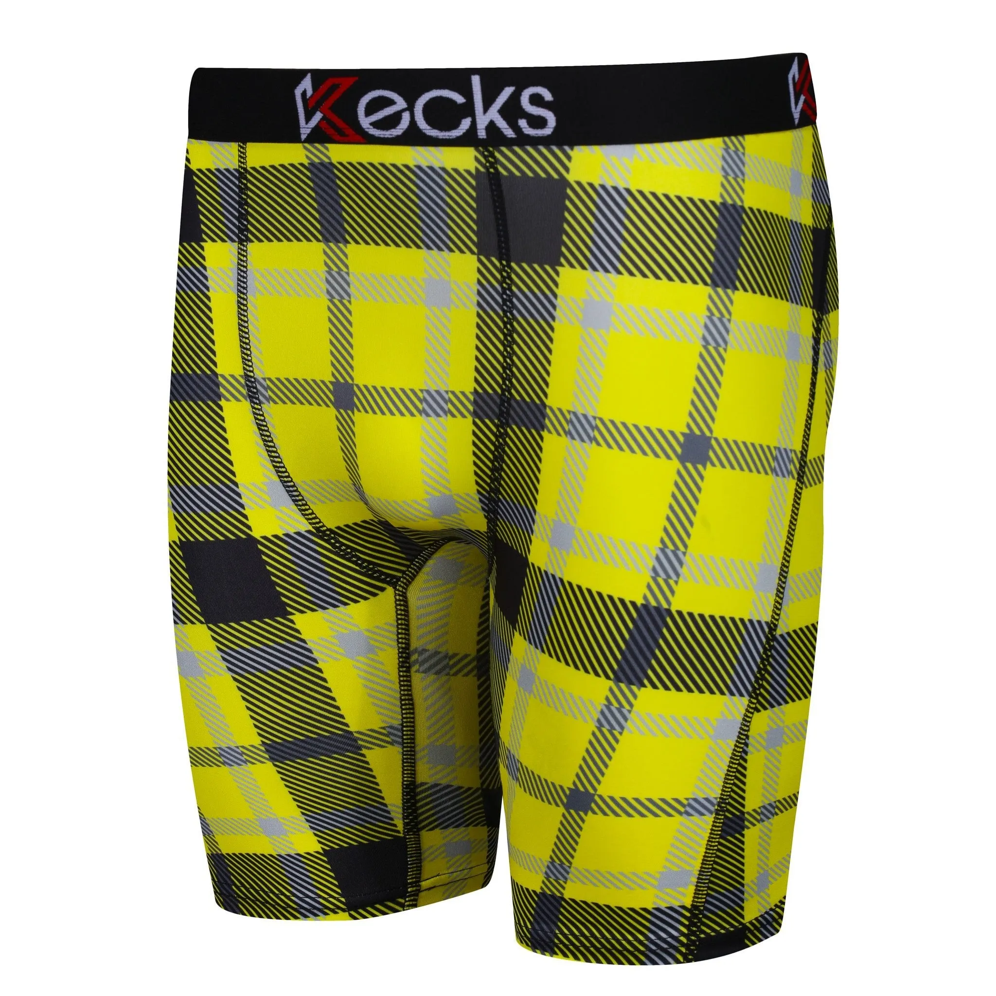 Yellow Tartan Boys Boxers